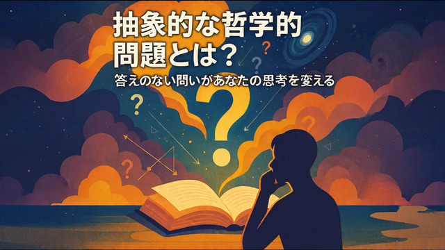 抽象的な哲学的問題とは