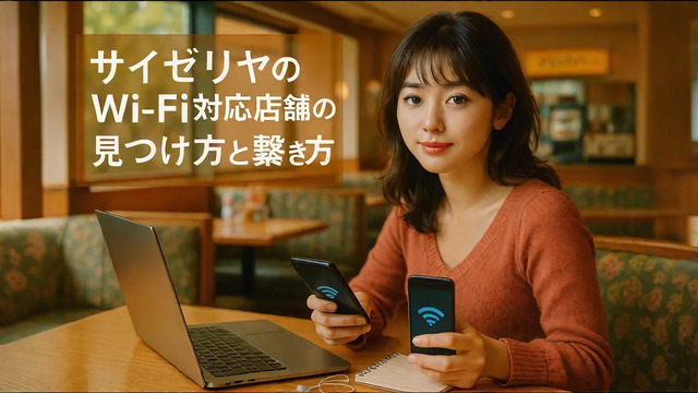 サイゼリヤのWi-Fiが使える店舗